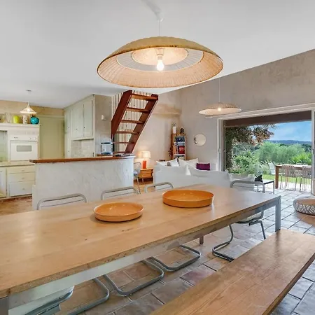 Authentique Maison Provencale Vue Ferienhaus La Croix-Valmer